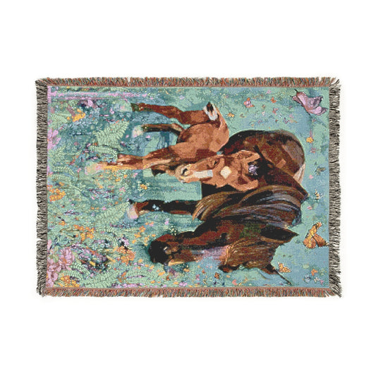 Flicka and Dan - Woven Blanket