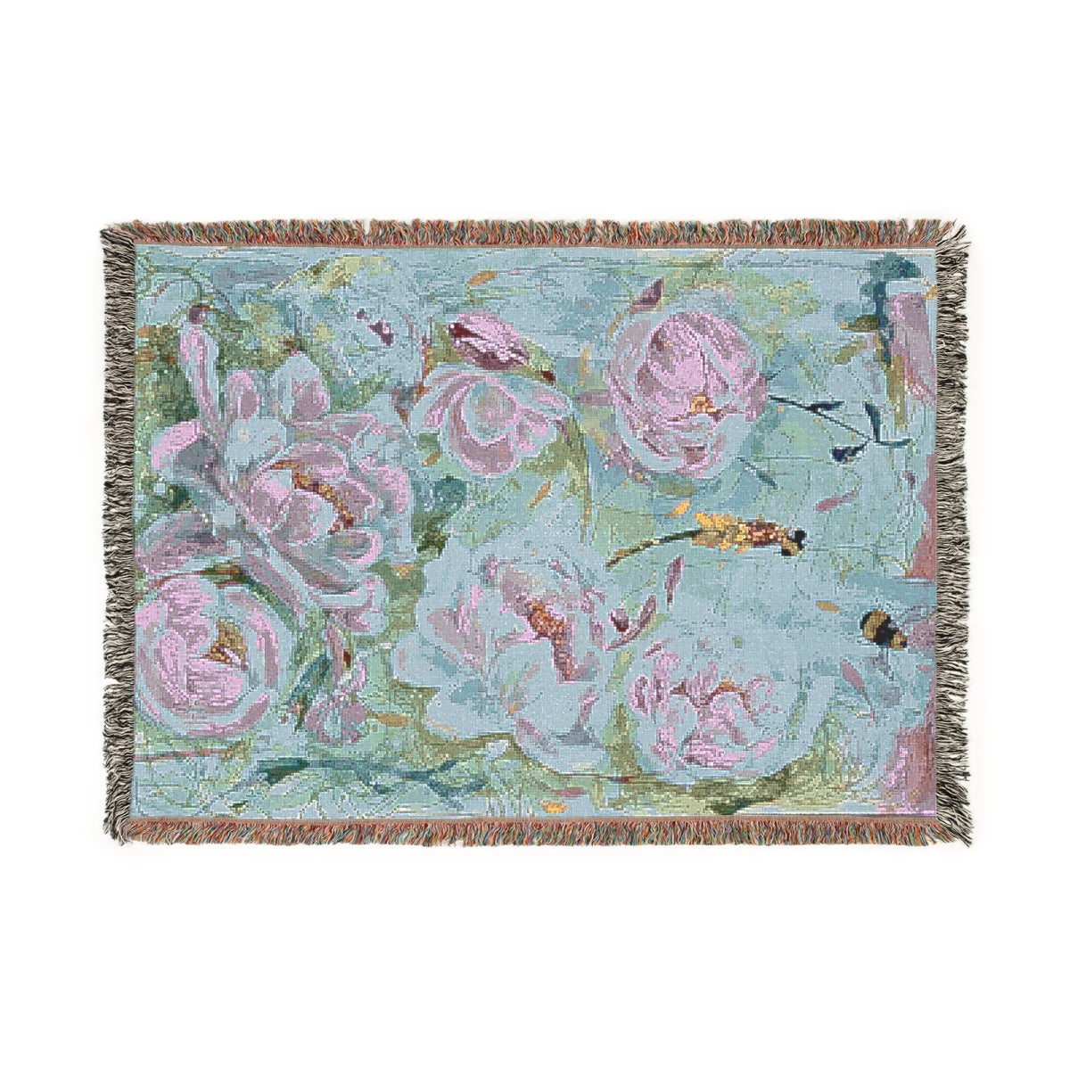 Peonies Please - Woven Blanket