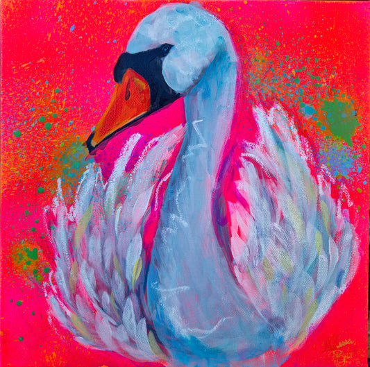 Fantastic Fuchsia 8" x 8"