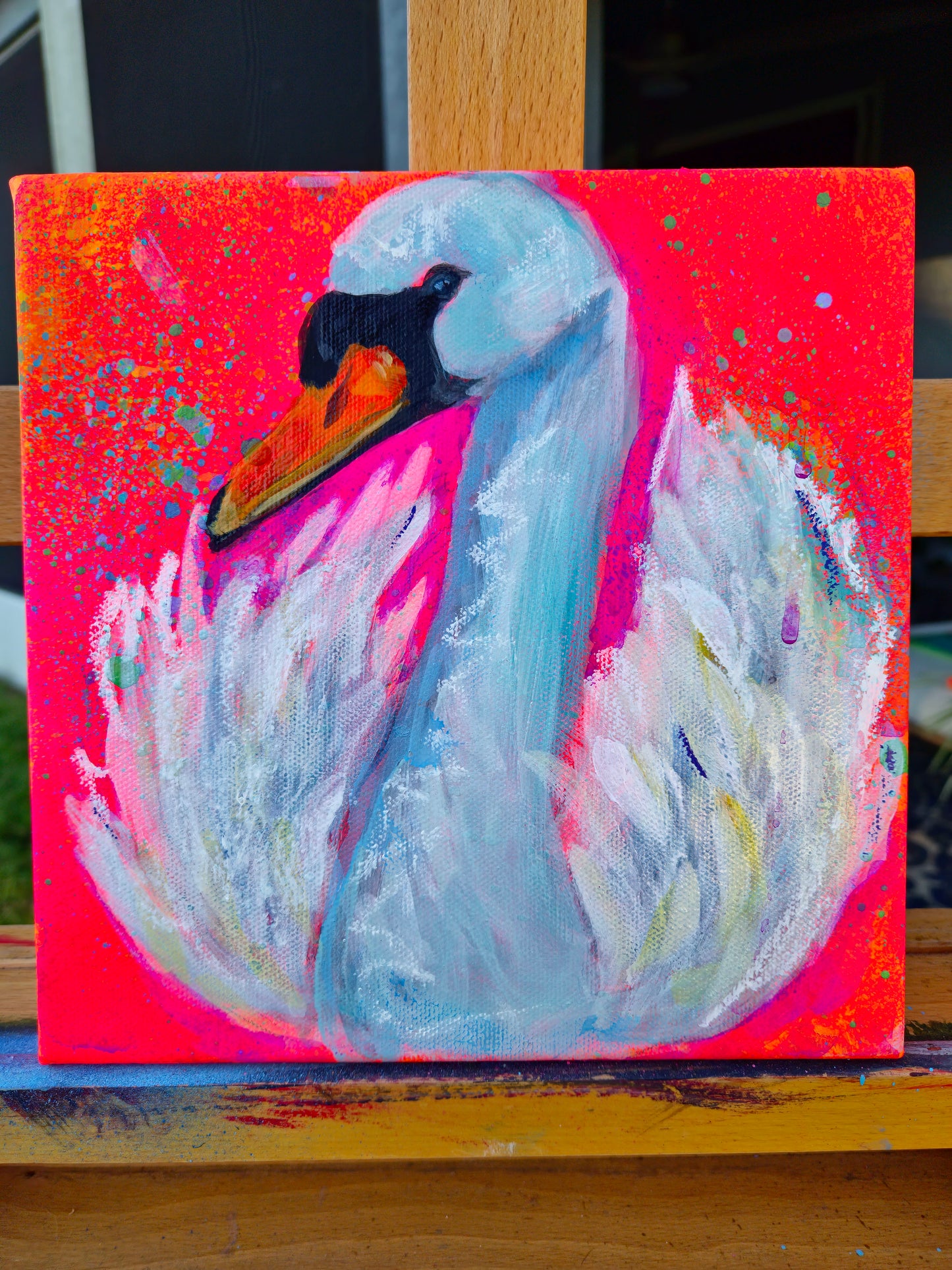 Fantastic Fuchsia 8" x 8"